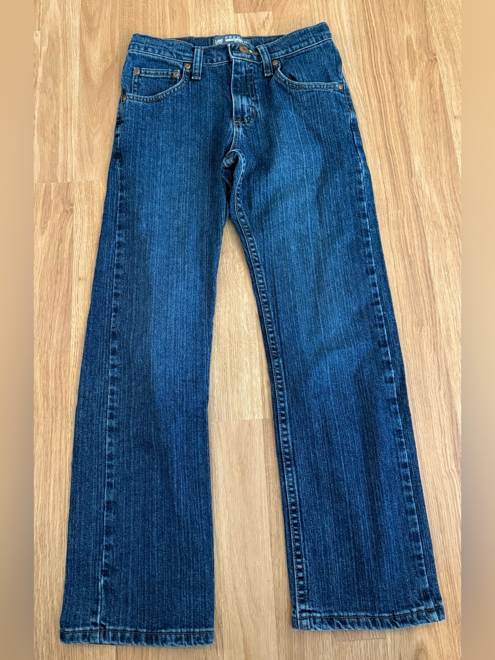 EUC Boy’s Premium Lee Slim Fit Bootcut Jeans - Blue - Size 12R